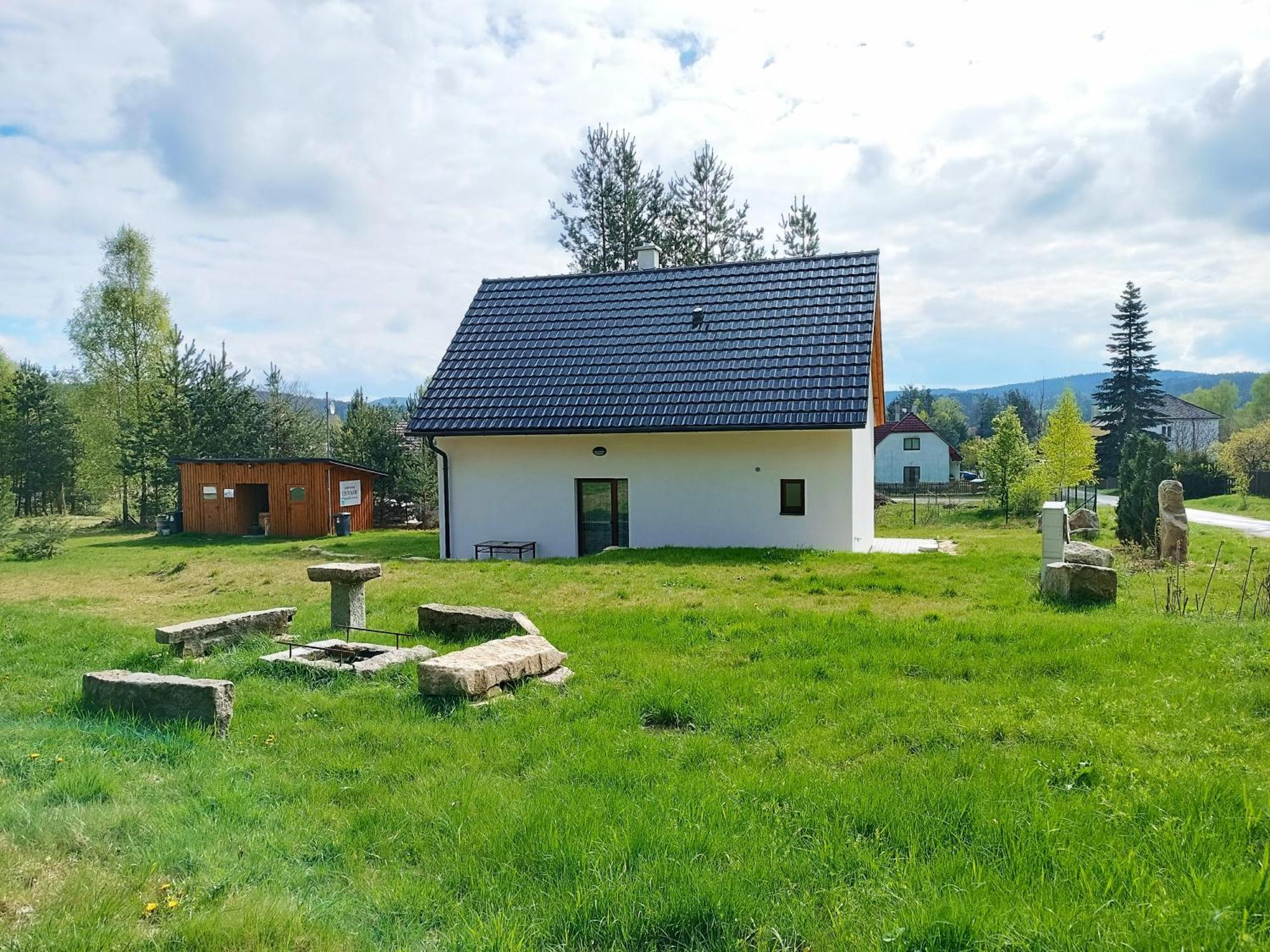 Вилла Klidna Lokalita Na Kraji Lesa, Cely Dum S Uschovnu Kol Нова-Быстршице Экстерьер фото